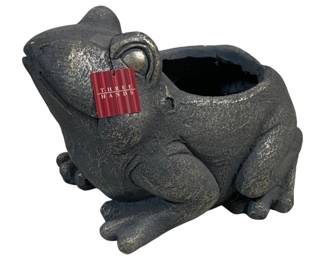 2684 - Three Hands Frog Planter - 11 x 16 x 9