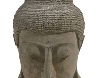 2537 - Three Hands Buddha Head Statue - 11 x 7