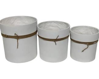2775 - Three Hands Set of 3 Planters (Description): 15 x 16