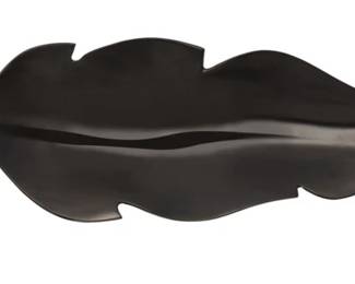 329 - Elk Home Ennis Leaf Tray, Bronze 2x27x9