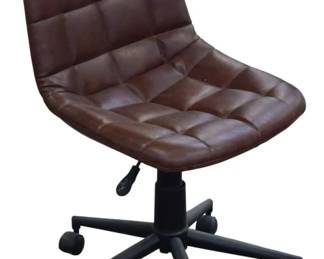 7002 - Simpli Home Chambers Swivel Chair (Description): 33 x 19 x 22