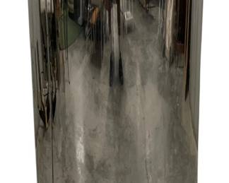 4106 - Chrome Finish Trash Can 28 x 19