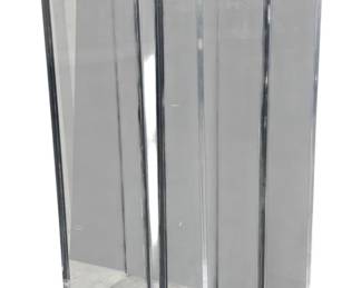 4181 - Pair Chelsea House Acrylic Pedestals (Description): 42 x 12 x 12