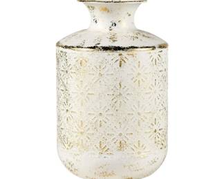 351 - Elk Home Ardoz Vase Metal 16x6x6