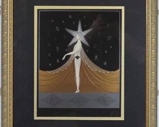 9053 - New York by Erte (Description): 18 X 21