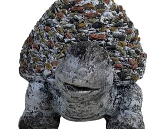 2577 - Three Hands Turtle Statue - 13 x 8 x 9
