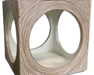 4217 - Wildwood End Table, 20 x 18 x 18 (Description): scratch on top
