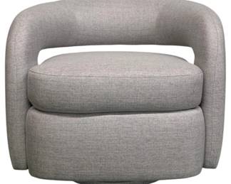 4281 - Interlude Home Targa Swivel Chair (Description): Retail $4779, 29 x 34 x 30,
