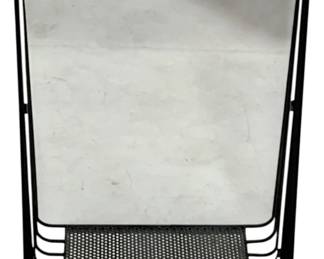 2735 - Three Hands Wall Mirror w/ Shelf (Description): 28 x 17.5 x 6