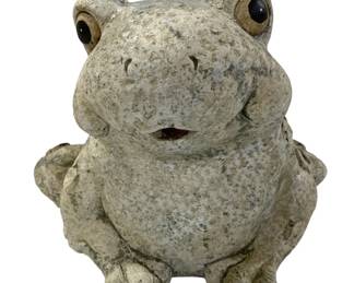8538 - Three Hands Frog Garden Figurine - 11.50 x 11 x 10