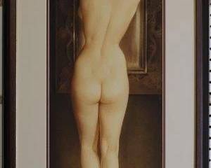 9077 - Jane Dean Giclee by Alberto Vargas (Description): 18.5 X 37