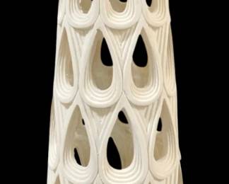 8515 - Three Hands Pierced Vase - 8 x 8 x 23.50