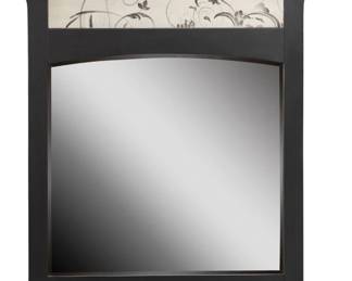 326 - Elk Home Patterned Mirror, Wood 36x2x31