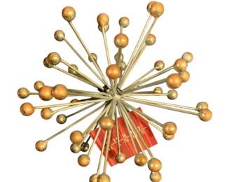 2613 - Three Hands Metal Sunburst - 6" Round