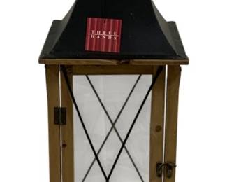 2653 - Three Hands Decorative Lantern - 25 x 8.75 x 8.75