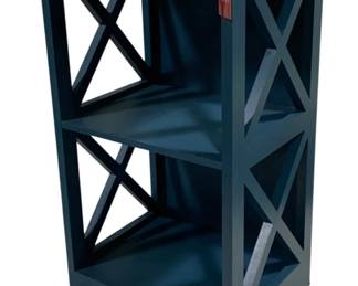 2641 - Three Hands Wood Shelf Stand (Description): 27.5 x 11.75 x 15.75