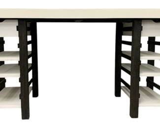4148 - Alden Home Kitchen Island (Description): with shelves & drawers, 36 x 30 x 72