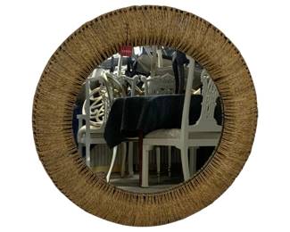 2743 - Three Hands Round Wall Mirror 43"