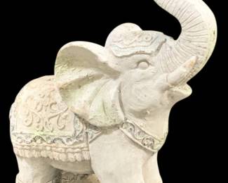 2579 - Three Hands Elephant Statue - 20.5 x 7 x 16