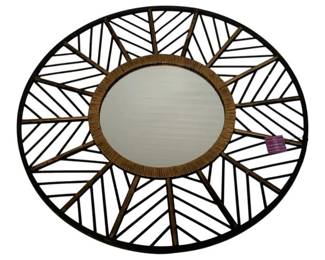 2692 - Three Hands Decorative Wall Mirror - 32.5" Round