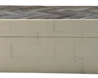 8545 - Three Hands Decorative Wooden Box - 10 x 6 x 3