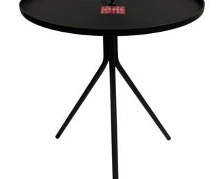2635 - Three Hands Metal Stand / Table - 24.75 x 15.75
