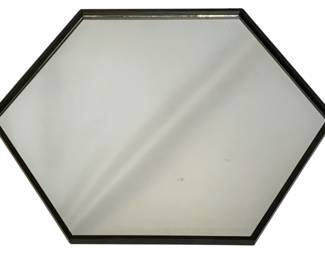 2718 - Three Hands Metal Framed Wall Mirror - 27.5 x 27.5
