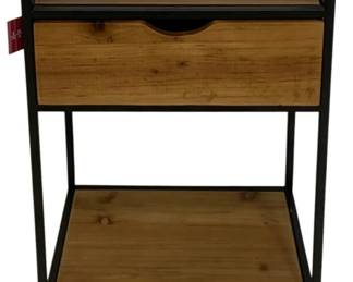 2715 - Three Hands One Drawer Metal/Wood Stand (Description): 26 x 12 x 16