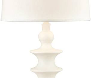 430 - Elk Signature Depiction Lamp 32" (Description): Electric/electronic/mechanical item - No guarantee all components, untested.