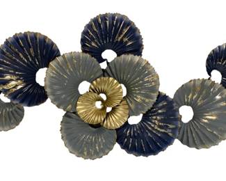 8559 - Three Hands Metal Wall Decor - 44.50 x 2.75 x 22
