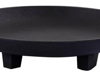 315 - Black Pillar Bowl 2.5x12"