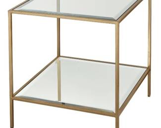 7007 - Elk Signature Scotch Mist Accent Table (Description): 24 x 21 x 21