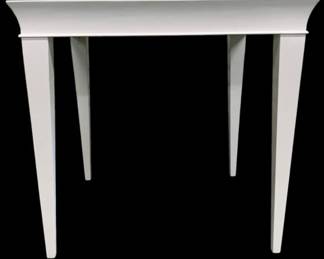 4210 - Wildwood Storied House End Table (Description): 24 x 26 x 26, has some damage at leg