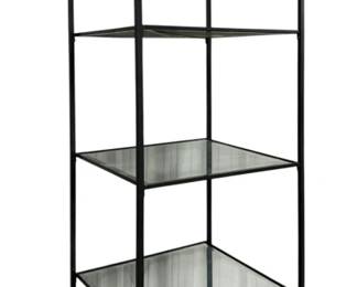 4013 - Elk Home Metal Shelving Unit - 77 x 28 x 26
