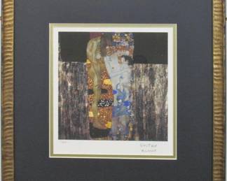 9047 - Three Ages of a Woman Print by Gustav Klimt (Description): 15.5 X 16.5