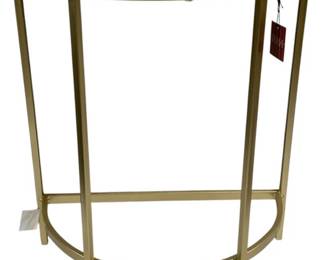 2672 - Three Hands Wood/Metal Table - 23.5 x 20.5 x 10.5