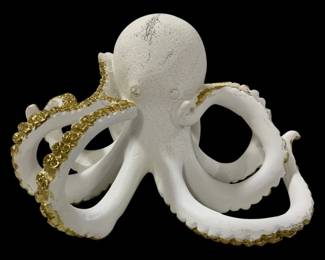 8508 - Three Hands Octopus Decoration - 9.75 x 8 x 5.75