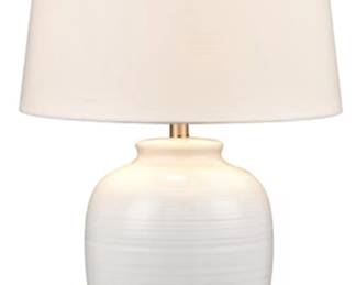 435 - Elk Studio Peli Table Lamp 28" (Description): Electric/electronic/mechanical item - No guarantee all components, untested.