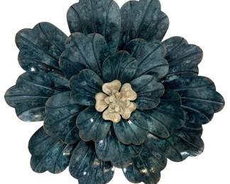 8509 - Three Hands Flower Wall Decoration (Description): 14.5 x 14.5 x 2