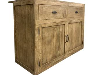 4011 - Kitchen Island Cabinet w/ Bar Overhang (Description): 42 x 57 x 29
