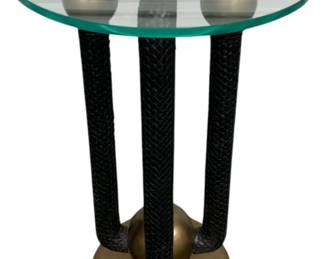 4197 - Wildwood Glass Top Accent Stand (Description): 24 x 16