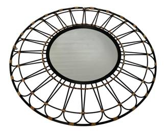 2696 - Three Hands Decorative Wall Mirror - 36" Round