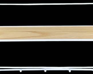 2578 - Three Hands Metal/Wood Shelf - 23.5 x 7 x 11.75
