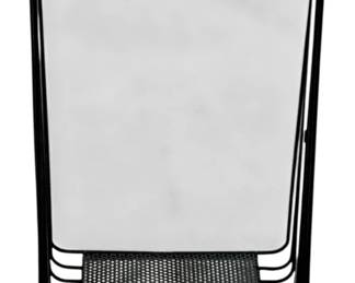 2748 - Three Hands Wall Mirror w/ Shelf (Description): 26 x 15.5 x 6