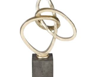 283 - Elk Studio Loop Sculpture 17x12x4