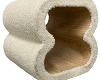 4097 - Elk Signature Dewitt Accent Stool (Description): 18 x 18 x 16