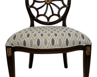 4081 - Alden Home Spider Side Chair (Description): 38 x 24 x 22