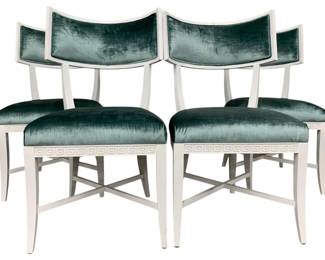 4029 - Set of 4 Alden Home Kismos Side Chairs (Description): 36 x 21 x 21