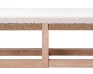 349 - Elk Home Latham Bench, Light Oak 20x66x18