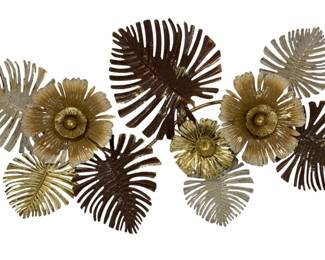 8560 - Three Hands Metal Wall Decor - 38 x 2.50 x 20